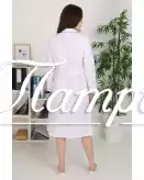 Халат медицинский женский «Модельный» ткань ТИСИ Модель 6
